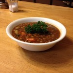 Lentil Soup Served