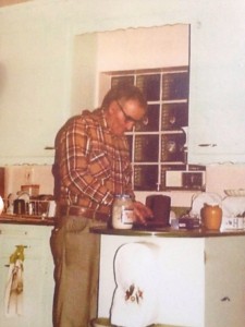 Grandpa Ormond Christmas 1980